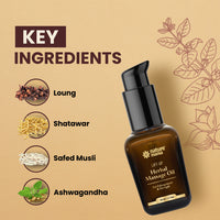 Lift Up Oil For Men - Massage Oil For S3X & Power - Ashwagandha & Shilajit (50ML)