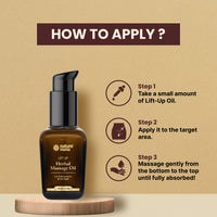 Lift Up Oil For Men - Massage Oil For S3X & Power - Ashwagandha & Shilajit (50ML)